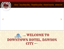 Tablet Screenshot of downtownhotel.ca